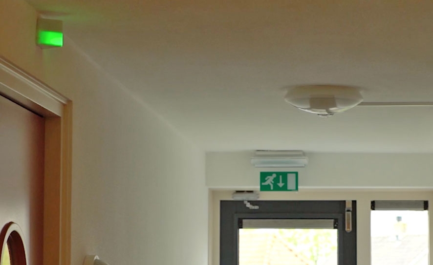 Ganglampen, sleutelschakelaars en bewegingssensoren